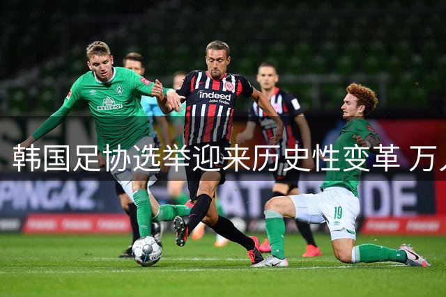 韩国足协选举迎来历史性变革 万人投票团制度即将落地